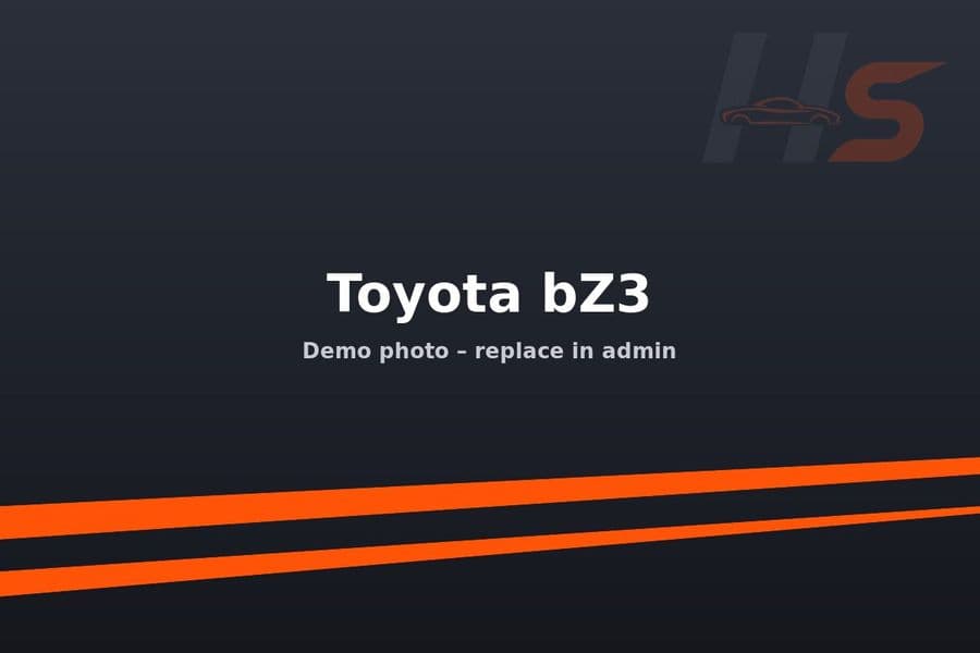 Toyota bZ3 2024 Long Range