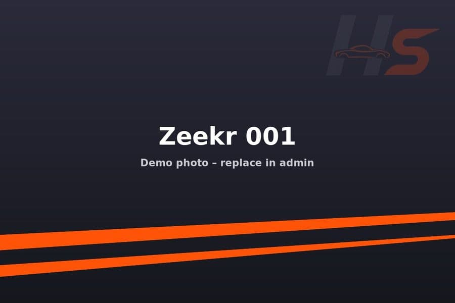 Zeekr 001 2024 WE 100 kWh