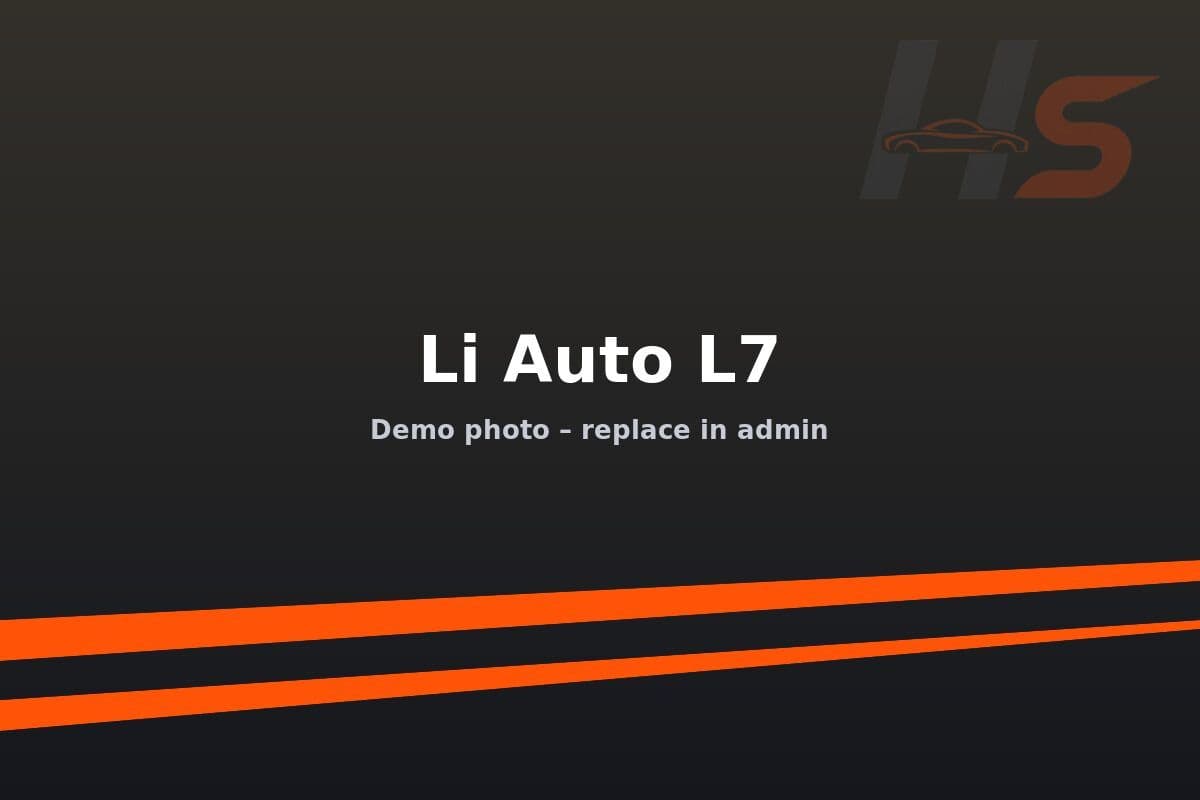 Li Auto L7 2024 Pro